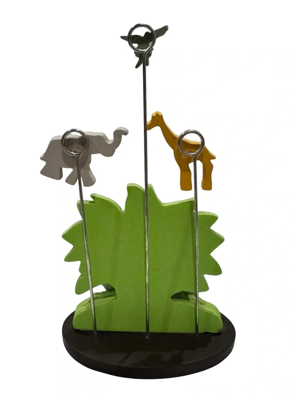 Disney Animal Kingdom Safari Mickey Mouse Photo Clip Holder Notecard Holder